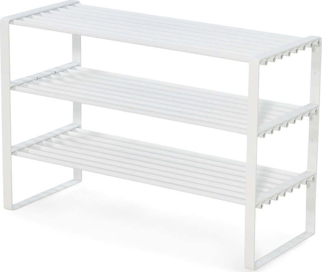 Bílý kovový botník 70x49x29 cm Rex – Spinder Design