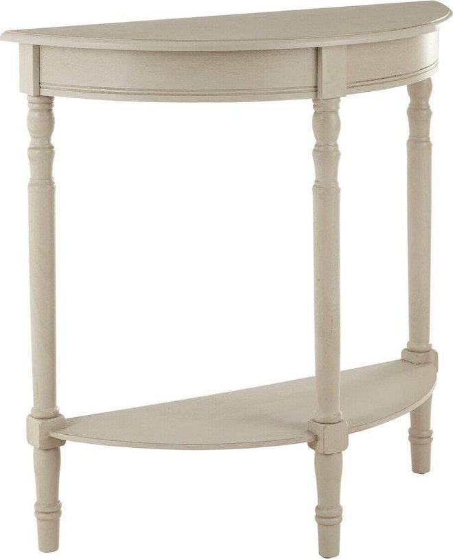 Béžový konzolový stolek z borovicového dřeva 30x80 cm Heritage – Premier Housewares