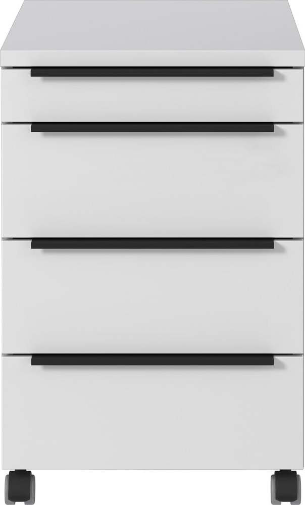 Světle šedá skříňka 42x63x60 cm Mailand – Germania