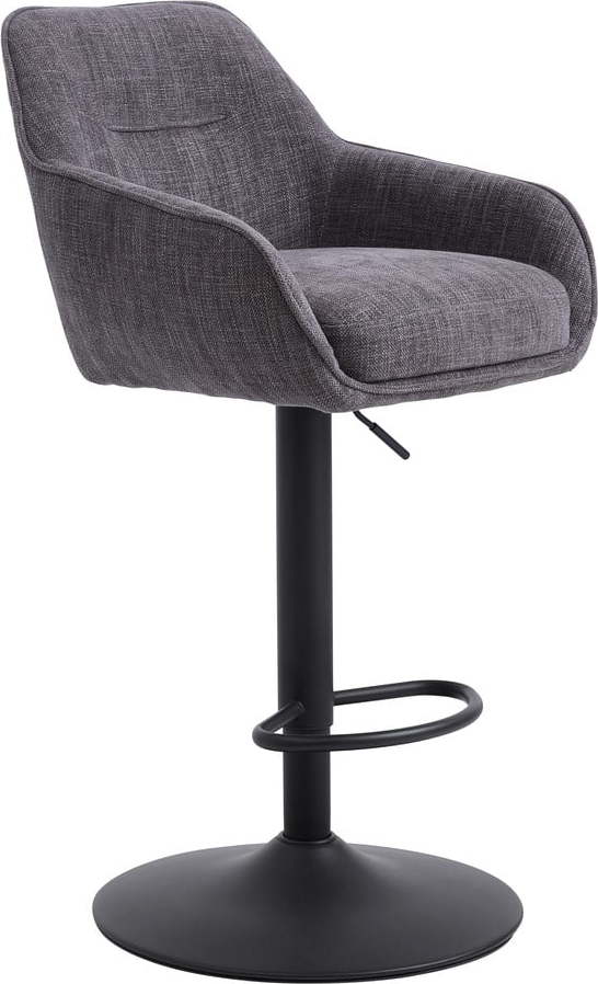 Šedé barové židle v sadě 2 ks (výška sedáku 69 cm) Avola – Unique Furniture