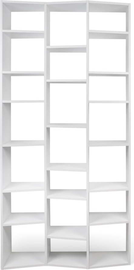 Bílá knihovna 108x224 cm Valsa – TemaHome