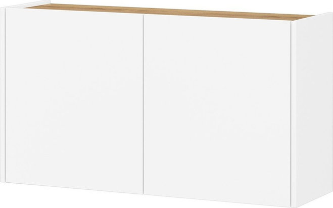 Bílá závěsná skříňka v dekoru dubu 93x52x29 cm Libbiano – Germania