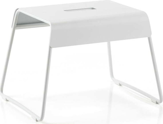 Šedá stolička A-stool - Zone