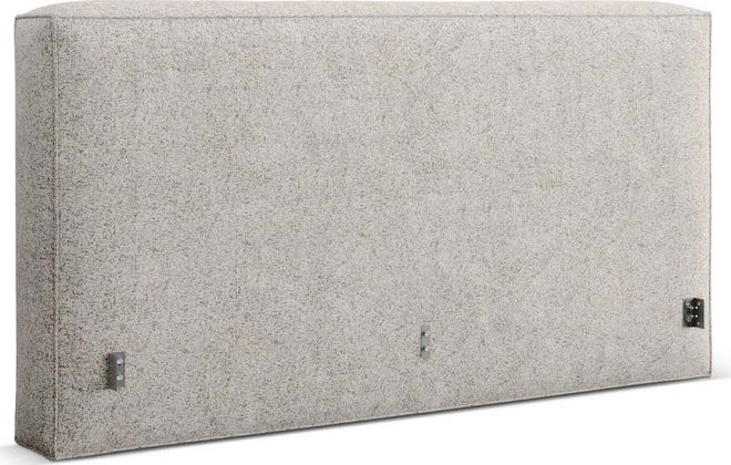 Béžové čalouněné čelo postele 249x100 cm Olivia – Micadoni
