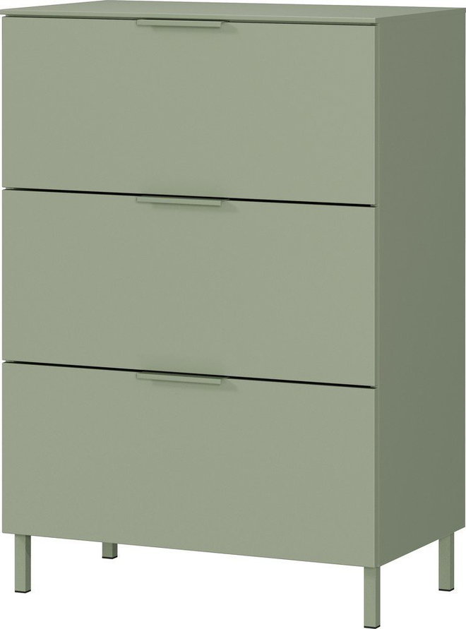 Zelená matná skříňka 68x98x40 cm Savoca – Germania